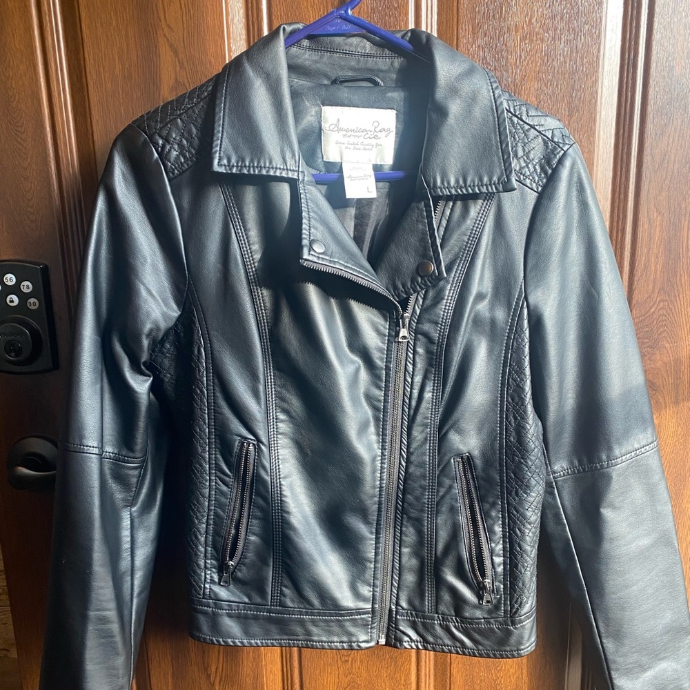 Leather jacket